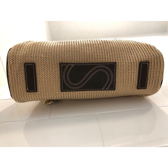 The Sak Tan and Brown Crochet Satchel GUC - Picture 3 of 8